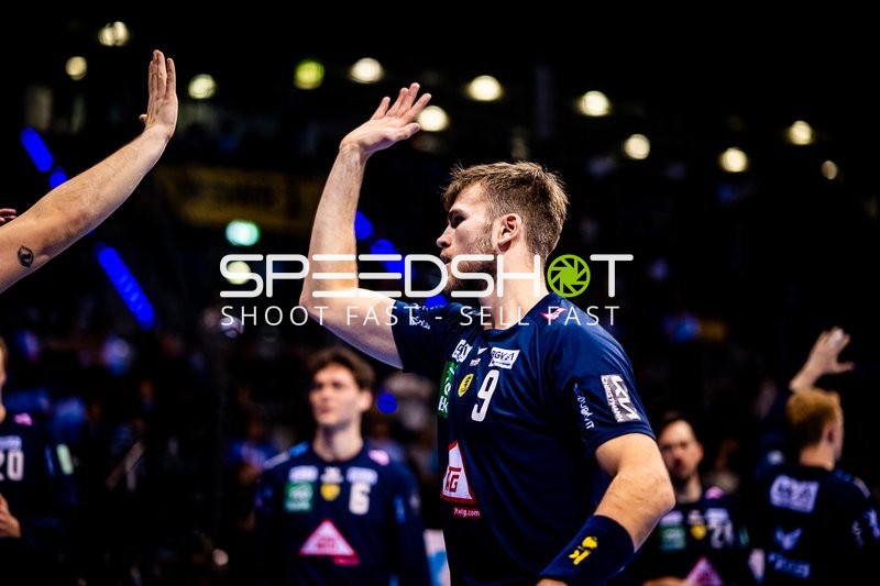 Handball I Herren I Saison 2023-2024 I Liqui Moly Handballbundesliga I 18. Spieltag I TVB Stuttgart - Rhein-Neckar Löwen I 23.12.2023