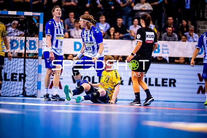 Handball I Herren I Saison 2023-2024 I Liqui Moly Handballbundesliga I 18. Spieltag I TVB Stuttgart - Rhein-Neckar Löwen I 23.12.2023