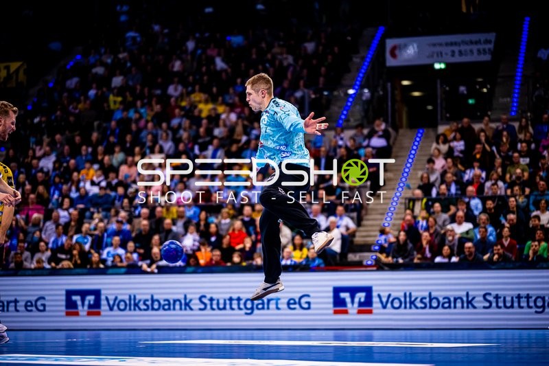 Handball I Herren I Saison 2023-2024 I Liqui Moly Handballbundesliga I 18. Spieltag I TVB Stuttgart - Rhein-Neckar Löwen I 23.12.2023