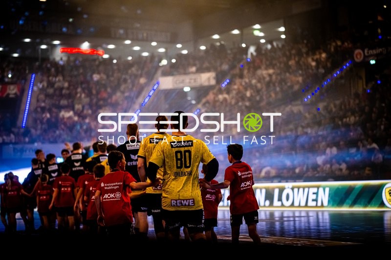 Handball I Herren I Saison 2023-2024 I Liqui Moly Handballbundesliga I 18. Spieltag I TVB Stuttgart - Rhein-Neckar Löwen I 23.12.2023