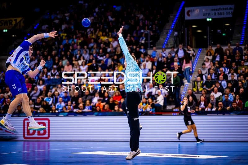 Handball I Herren I Saison 2023-2024 I Liqui Moly Handballbundesliga I 18. Spieltag I TVB Stuttgart - Rhein-Neckar Löwen I 23.12.2023