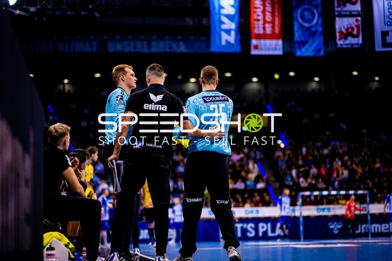 Handball I Herren I Saison 2023-2024 I Liqui Moly Handballbundesliga I 18. Spieltag I TVB Stuttgart - Rhein-Neckar Löwen I 23.12.2023