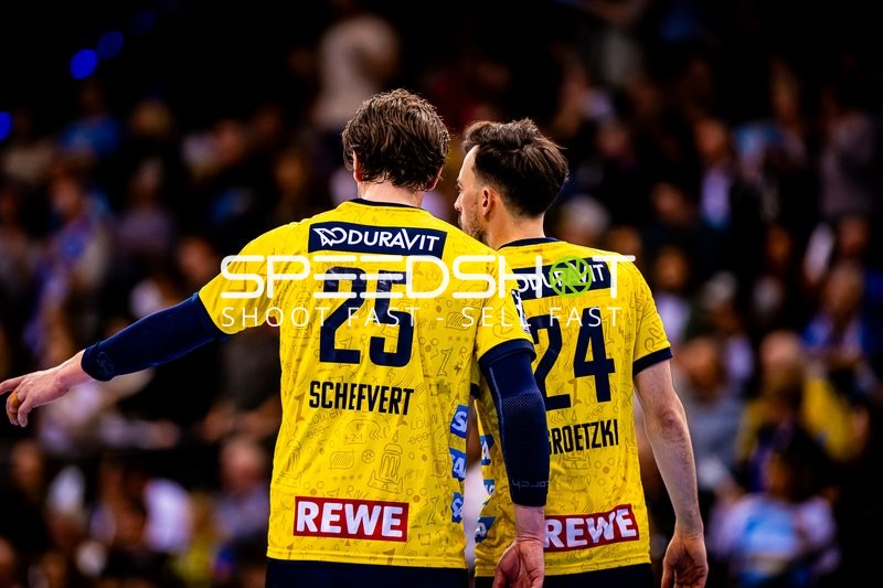 Handball I Herren I Saison 2023-2024 I Liqui Moly Handballbundesliga I 18. Spieltag I TVB Stuttgart - Rhein-Neckar Löwen I 23.12.2023