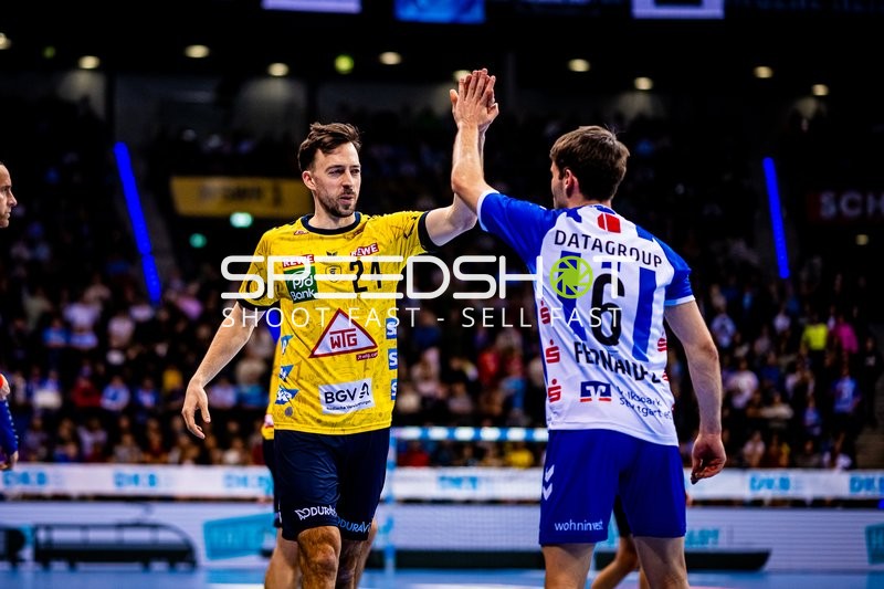 Handball I Herren I Saison 2023-2024 I Liqui Moly Handballbundesliga I 18. Spieltag I TVB Stuttgart - Rhein-Neckar Löwen I 23.12.2023