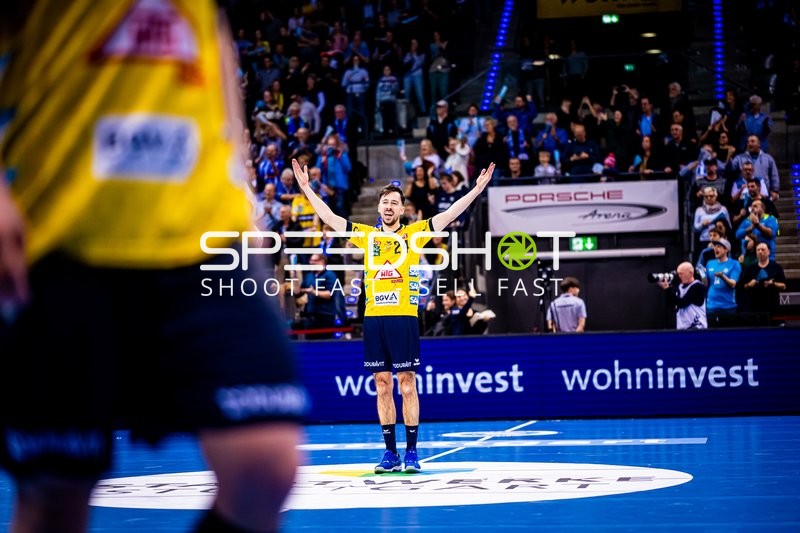 Handball I Herren I Saison 2023-2024 I Liqui Moly Handballbundesliga I 18. Spieltag I TVB Stuttgart - Rhein-Neckar Löwen I 23.12.2023