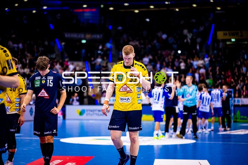 Handball I Herren I Saison 2023-2024 I Liqui Moly Handballbundesliga I 18. Spieltag I TVB Stuttgart - Rhein-Neckar Löwen I 23.12.2023