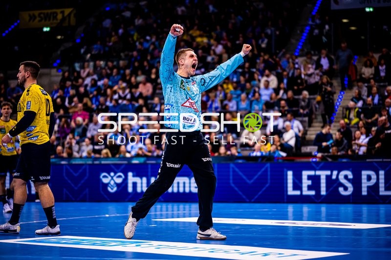 Handball I Herren I Saison 2023-2024 I Liqui Moly Handballbundesliga I 18. Spieltag I TVB Stuttgart - Rhein-Neckar Löwen I 23.12.2023