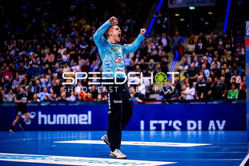 Handball I Herren I Saison 2023-2024 I Liqui Moly Handballbundesliga I 18. Spieltag I TVB Stuttgart - Rhein-Neckar Löwen I 23.12.2023