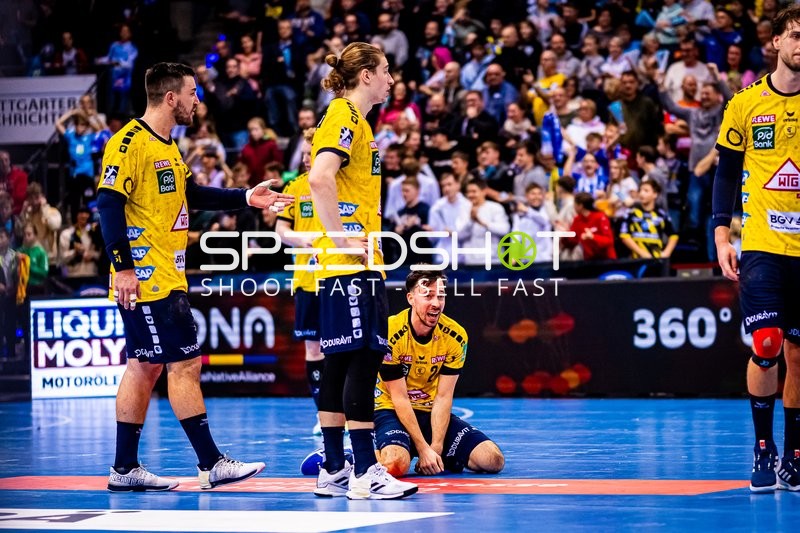 Handball I Herren I Saison 2023-2024 I Liqui Moly Handballbundesliga I 18. Spieltag I TVB Stuttgart - Rhein-Neckar Löwen I 23.12.2023