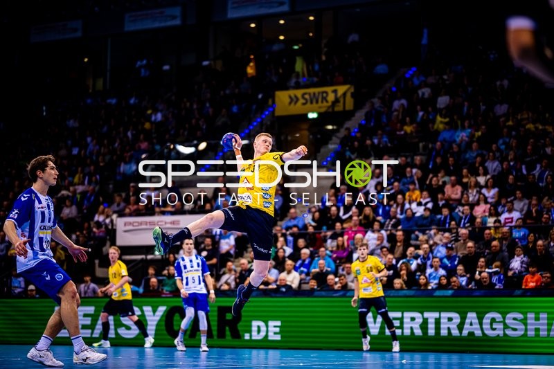 Handball I Herren I Saison 2023-2024 I Liqui Moly Handballbundesliga I 18. Spieltag I TVB Stuttgart - Rhein-Neckar Löwen I 23.12.2023