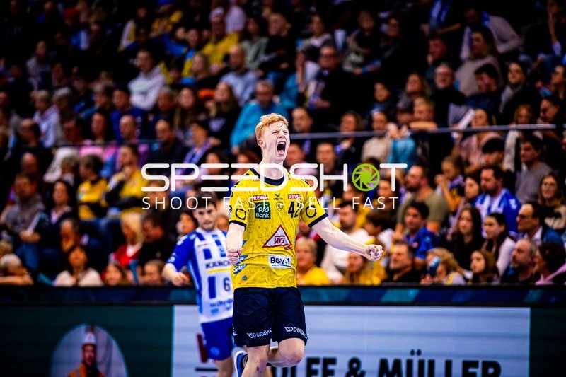 Handball I Herren I Saison 2023-2024 I Liqui Moly Handballbundesliga I 18. Spieltag I TVB Stuttgart - Rhein-Neckar Löwen I 23.12.2023