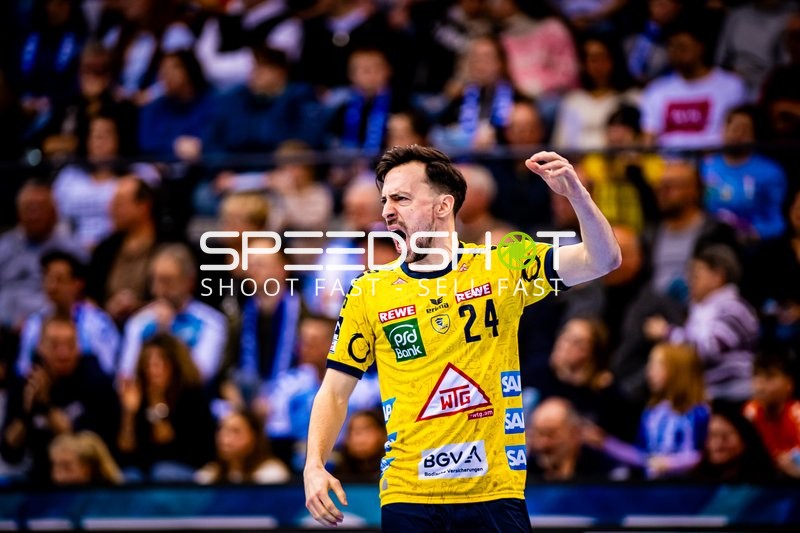 Handball I Herren I Saison 2023-2024 I Liqui Moly Handballbundesliga I 18. Spieltag I TVB Stuttgart - Rhein-Neckar Löwen I 23.12.2023