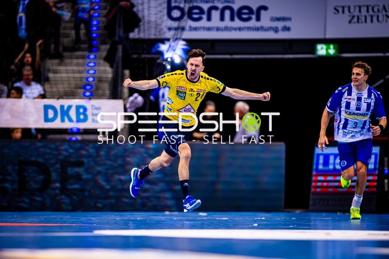Handball I Herren I Saison 2023-2024 I Liqui Moly Handballbundesliga I 18. Spieltag I TVB Stuttgart - Rhein-Neckar Löwen I 23.12.2023