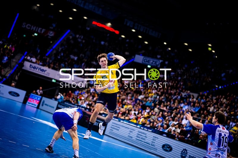 Handball I Herren I Saison 2023-2024 I Liqui Moly Handballbundesliga I 18. Spieltag I TVB Stuttgart - Rhein-Neckar Löwen I 23.12.2023