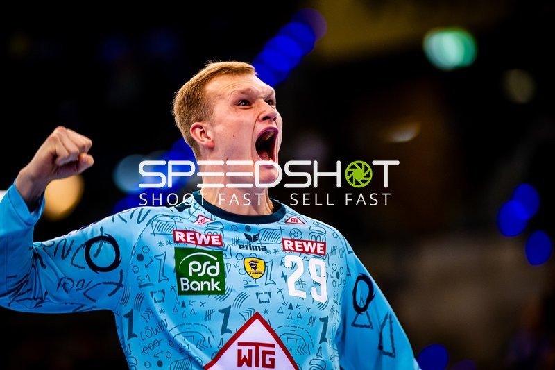 Handball I Herren I Saison 2023-2024 I Liqui Moly Handballbundesliga I 18. Spieltag I TVB Stuttgart - Rhein-Neckar Löwen I 23.12.2023