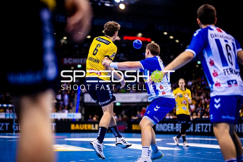 Handball I Herren I Saison 2023-2024 I Liqui Moly Handballbundesliga I 18. Spieltag I TVB Stuttgart - Rhein-Neckar Löwen I 23.12.2023