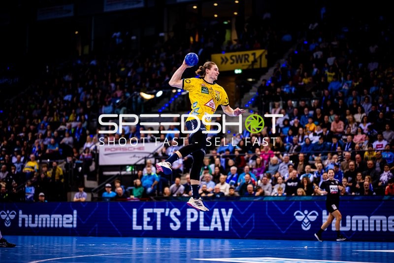 Handball I Herren I Saison 2023-2024 I Liqui Moly Handballbundesliga I 18. Spieltag I TVB Stuttgart - Rhein-Neckar Löwen I 23.12.2023