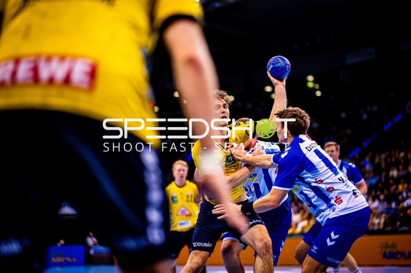 Handball I Herren I Saison 2023-2024 I Liqui Moly Handballbundesliga I 18. Spieltag I TVB Stuttgart - Rhein-Neckar Löwen I 23.12.2023