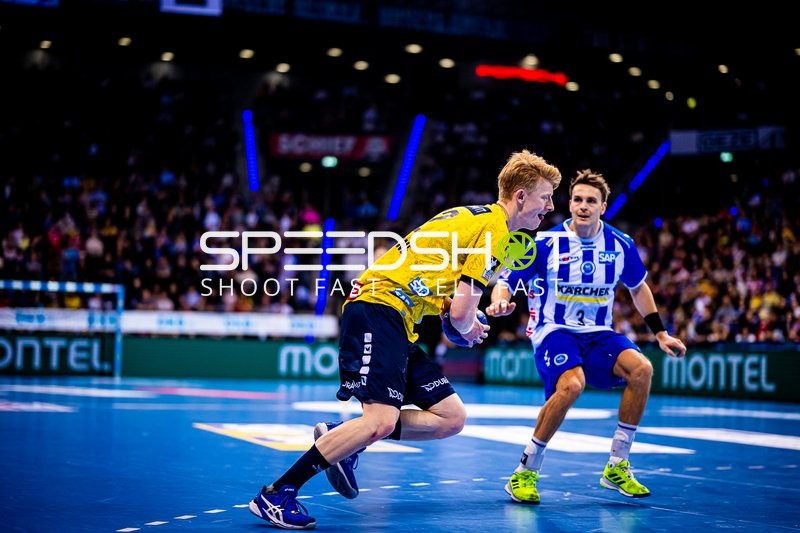 Handball I Herren I Saison 2023-2024 I Liqui Moly Handballbundesliga I 18. Spieltag I TVB Stuttgart - Rhein-Neckar Löwen I 23.12.2023