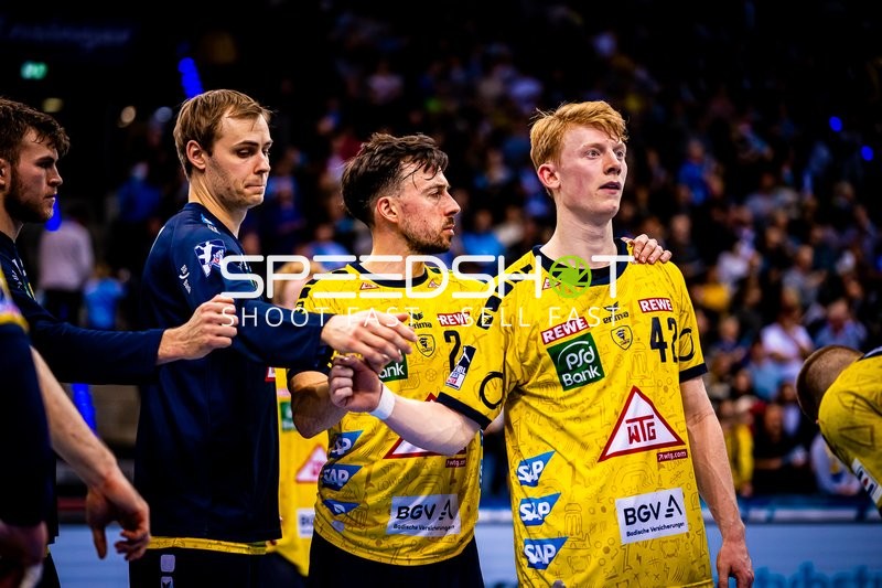 Handball I Herren I Saison 2023-2024 I Liqui Moly Handballbundesliga I 18. Spieltag I TVB Stuttgart - Rhein-Neckar Löwen I 23.12.2023