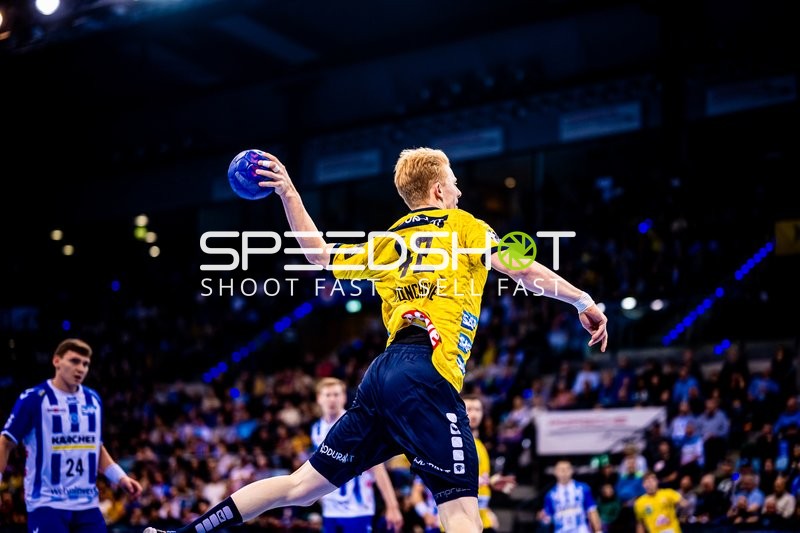 Handball I Herren I Saison 2023-2024 I Liqui Moly Handballbundesliga I 18. Spieltag I TVB Stuttgart - Rhein-Neckar Löwen I 23.12.2023