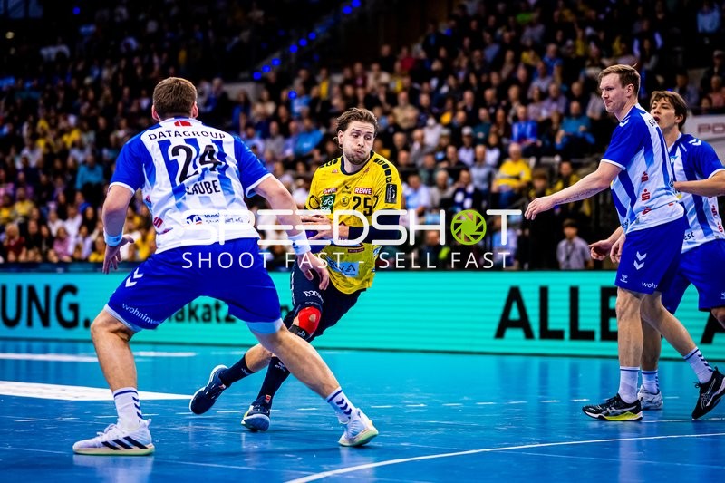 Handball I Herren I Saison 2023-2024 I Liqui Moly Handballbundesliga I 18. Spieltag I TVB Stuttgart - Rhein-Neckar Löwen I 23.12.2023