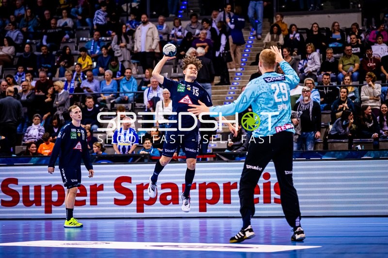 Handball I Herren I Saison 2023-2024 I Liqui Moly Handballbundesliga I 18. Spieltag I TVB Stuttgart - Rhein-Neckar Löwen I 23.12.2023