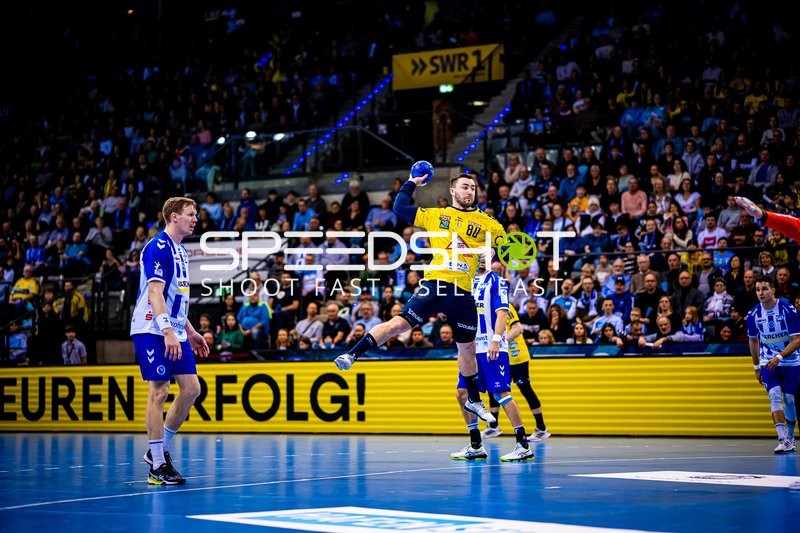 Handball I Herren I Saison 2023-2024 I Liqui Moly Handballbundesliga I 18. Spieltag I TVB Stuttgart - Rhein-Neckar Löwen I 23.12.2023
