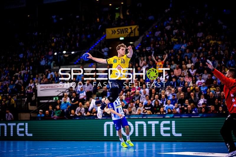 Handball I Herren I Saison 2023-2024 I Liqui Moly Handballbundesliga I 18. Spieltag I TVB Stuttgart - Rhein-Neckar Löwen I 23.12.2023