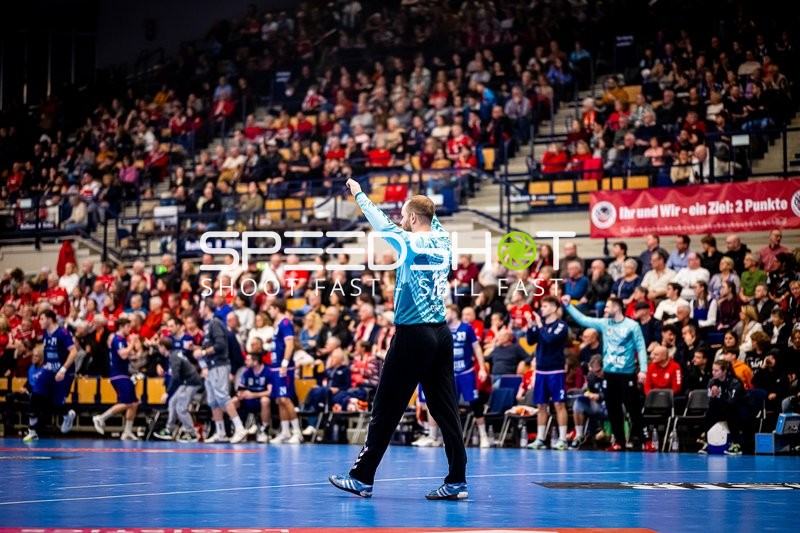 Handball I Herren I Saison 2023-2024 I 2. Handballbundesliga I 19. Spieltag I Eulen Ludwigshafen - SG BBM Bietigheim I 26.12.2023