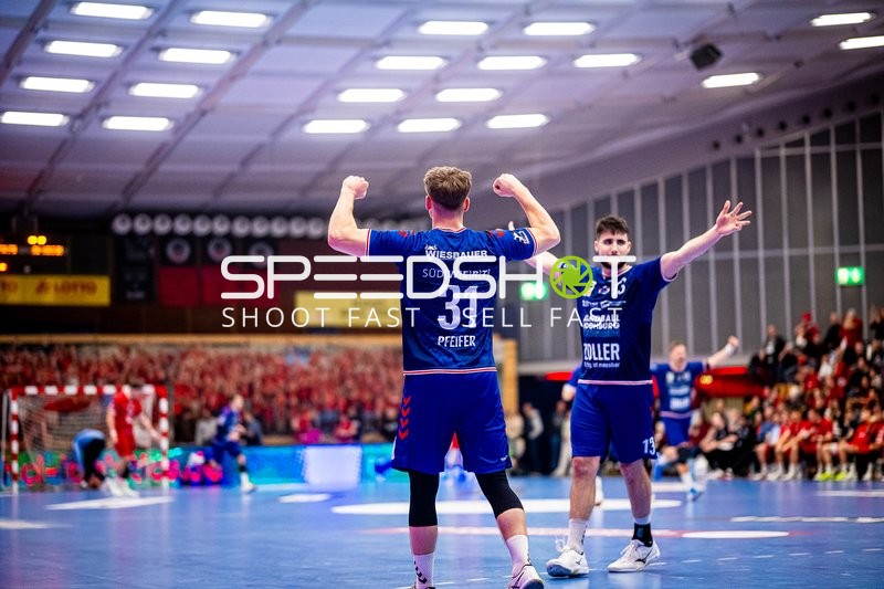 Handball I Herren I Saison 2023-2024 I 2. Handballbundesliga I 19. Spieltag I Eulen Ludwigshafen - SG BBM Bietigheim I 26.12.2023