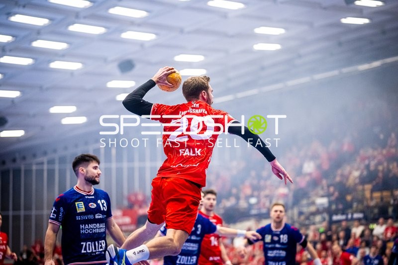 Handball I Herren I Saison 2023-2024 I 2. Handballbundesliga I 19. Spieltag I Eulen Ludwigshafen - SG BBM Bietigheim I 26.12.2023