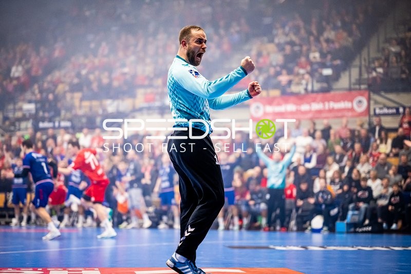 Handball I Herren I Saison 2023-2024 I 2. Handballbundesliga I 19. Spieltag I Eulen Ludwigshafen - SG BBM Bietigheim I 26.12.2023