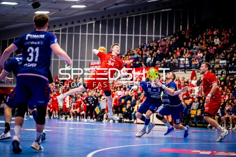 Handball I Herren I Saison 2023-2024 I 2. Handballbundesliga I 19. Spieltag I Eulen Ludwigshafen - SG BBM Bietigheim I 26.12.2023