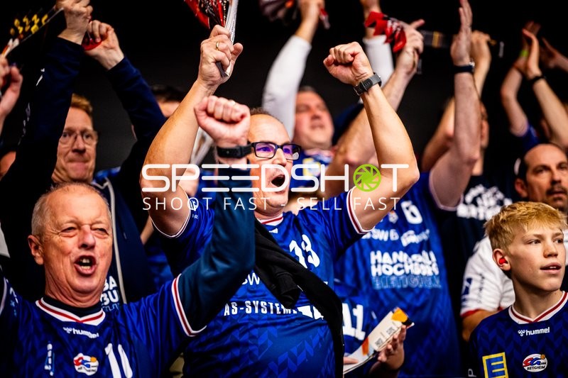 Handball I Herren I Saison 2023-2024 I 2. Handballbundesliga I 19. Spieltag I Eulen Ludwigshafen - SG BBM Bietigheim I 26.12.2023