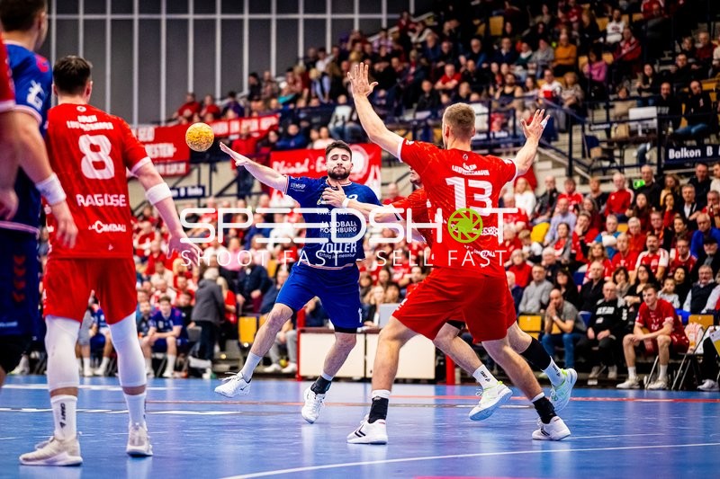 Handball I Herren I Saison 2023-2024 I 2. Handballbundesliga I 19. Spieltag I Eulen Ludwigshafen - SG BBM Bietigheim I 26.12.2023