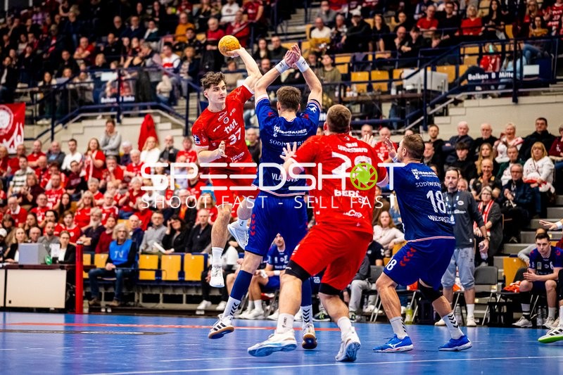 Handball I Herren I Saison 2023-2024 I 2. Handballbundesliga I 19. Spieltag I Eulen Ludwigshafen - SG BBM Bietigheim I 26.12.2023