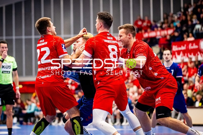 Handball I Herren I Saison 2023-2024 I 2. Handballbundesliga I 19. Spieltag I Eulen Ludwigshafen - SG BBM Bietigheim I 26.12.2023