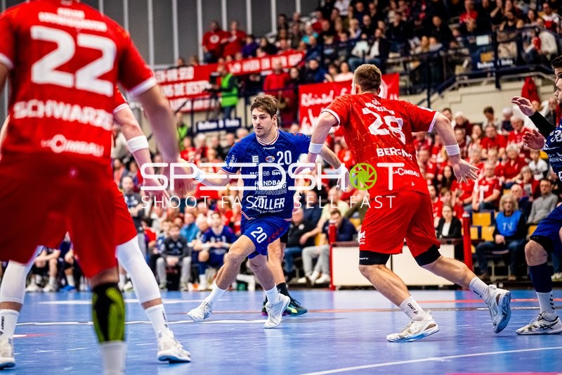 Handball I Herren I Saison 2023-2024 I 2. Handballbundesliga I 19. Spieltag I Eulen Ludwigshafen - SG BBM Bietigheim I 26.12.2023