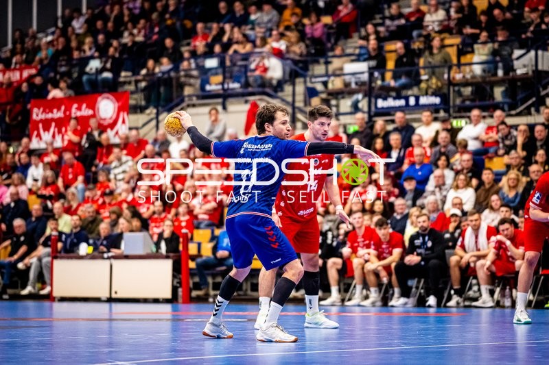Handball I Herren I Saison 2023-2024 I 2. Handballbundesliga I 19. Spieltag I Eulen Ludwigshafen - SG BBM Bietigheim I 26.12.2023