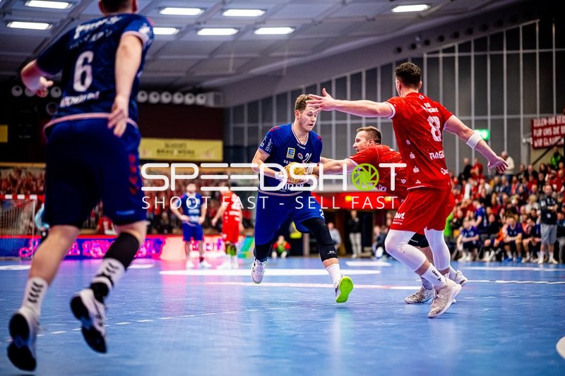 Handball I Herren I Saison 2023-2024 I 2. Handballbundesliga I 19. Spieltag I Eulen Ludwigshafen - SG BBM Bietigheim I 26.12.2023