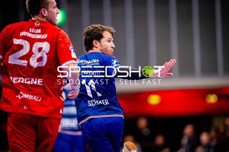 Handball I Herren I Saison 2023-2024 I 2. Handballbundesliga I 19. Spieltag I Eulen Ludwigshafen - SG BBM Bietigheim I 26.12.2023