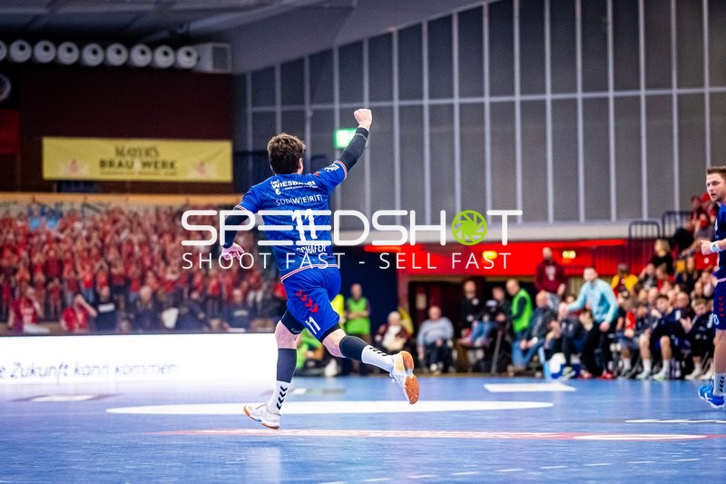 Handball I Herren I Saison 2023-2024 I 2. Handballbundesliga I 19. Spieltag I Eulen Ludwigshafen - SG BBM Bietigheim I 26.12.2023