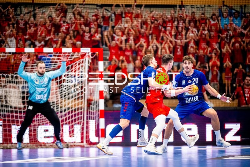 Handball I Herren I Saison 2023-2024 I 2. Handballbundesliga I 19. Spieltag I Eulen Ludwigshafen - SG BBM Bietigheim I 26.12.2023