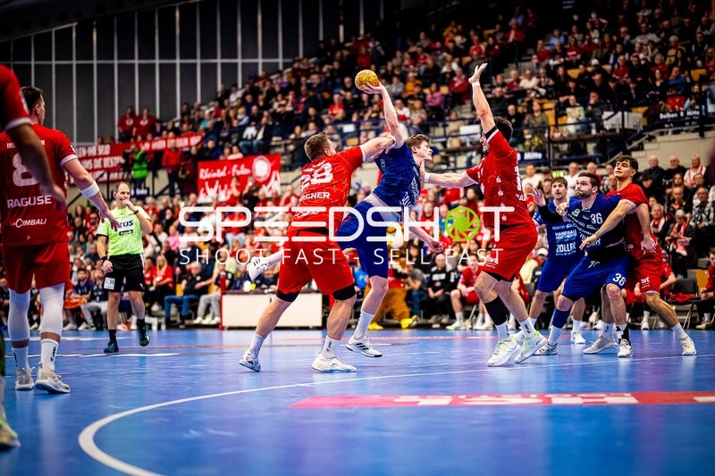 Handball I Herren I Saison 2023-2024 I 2. Handballbundesliga I 19. Spieltag I Eulen Ludwigshafen - SG BBM Bietigheim I 26.12.2023