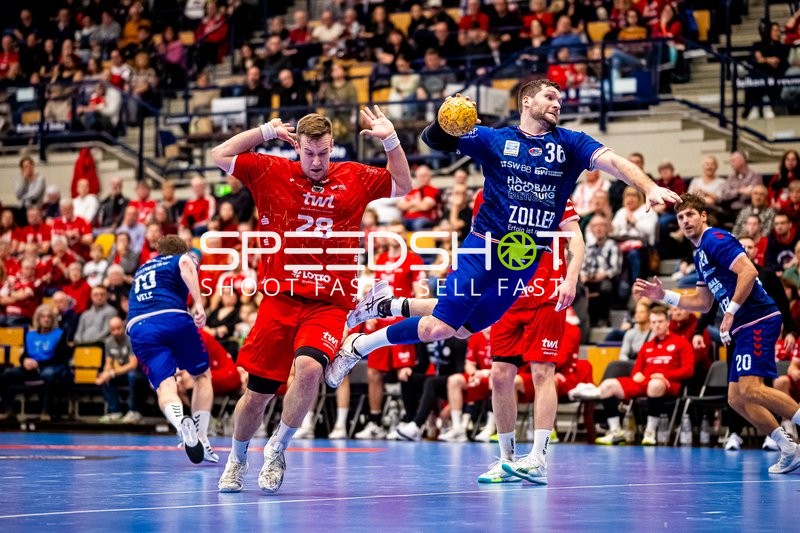 Handball I Herren I Saison 2023-2024 I 2. Handballbundesliga I 19. Spieltag I Eulen Ludwigshafen - SG BBM Bietigheim I 26.12.2023