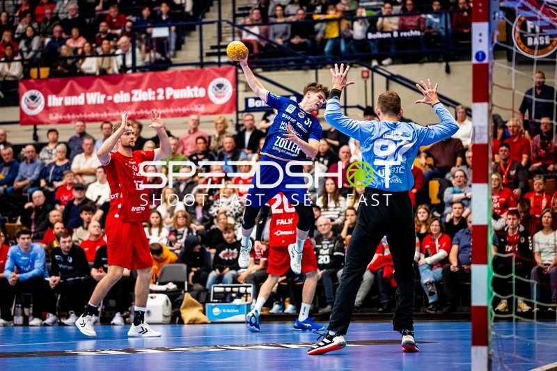 Handball I Herren I Saison 2023-2024 I 2. Handballbundesliga I 19. Spieltag I Eulen Ludwigshafen - SG BBM Bietigheim I 26.12.2023