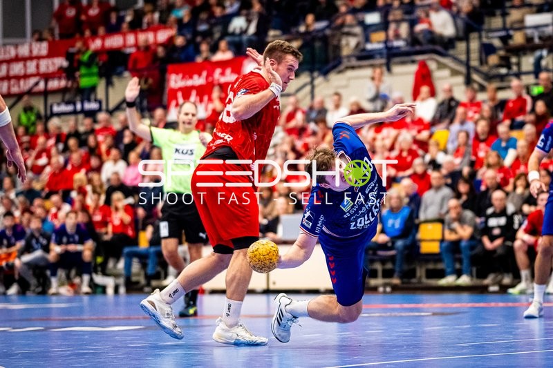 Handball I Herren I Saison 2023-2024 I 2. Handballbundesliga I 19. Spieltag I Eulen Ludwigshafen - SG BBM Bietigheim I 26.12.2023