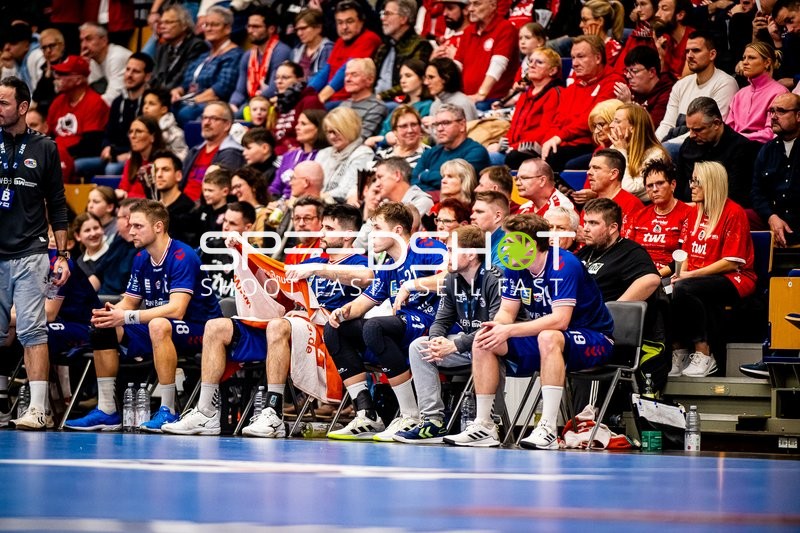 Handball I Herren I Saison 2023-2024 I 2. Handballbundesliga I 19. Spieltag I Eulen Ludwigshafen - SG BBM Bietigheim I 26.12.2023