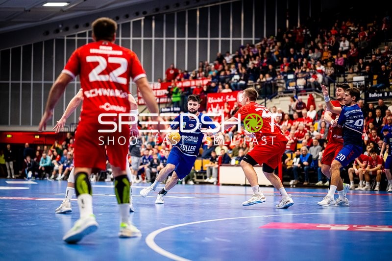Handball I Herren I Saison 2023-2024 I 2. Handballbundesliga I 19. Spieltag I Eulen Ludwigshafen - SG BBM Bietigheim I 26.12.2023
